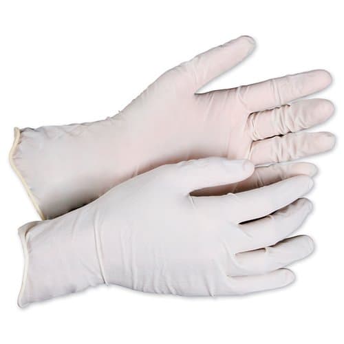 General Supply Powdered Latex General-Purpose Gloves, Natural, X-Large