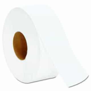 White, 2-Ply Jumbo Bathroom Tissue-9-in Diameter