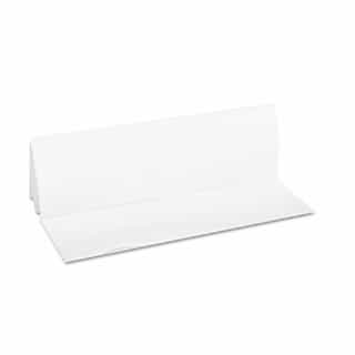 White, 1-Ply Multi-Fold Paper Towels-9.2 x 9.4