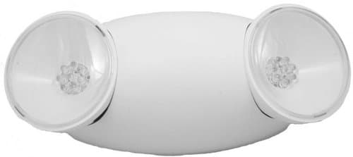 GP Micro LED Emergency Light with Rotating Head, White