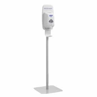 Light Gray, Floor Stand for TFX Touch Free Instant Hand Sanitizing Dispenser