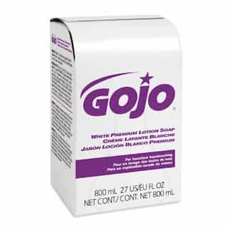 GOJO White, Spring Rain Scented Premium Lotion Soap Refill-800 ML