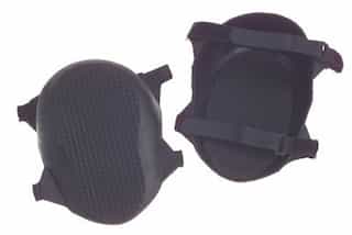 Goldblatt Series Black Rubber Kneepads w/Adjustable Straps