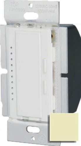 GP 600W Ivory 3-Way Intelligent Dimmer W/ LED Locator