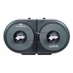 SofPull Mini Coreless Centerpull Twin Bath Tissue Dispenser