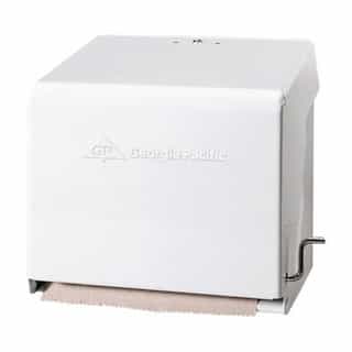 White, Mark II Crank Roll Towel Dispenser-10 3/4 x 8 1/2 x 10 3/5