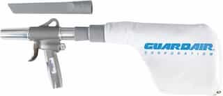 Guardair 1/4" Cast Aluminum Gun Vac w/ Venturi Nozzle