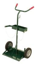 Harper Trucks Green Cylinder Truck with Solid Rubber Wheels