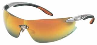 Harley Davidson Shield Style Orange Mirror Lens HD 800 Series Glasses