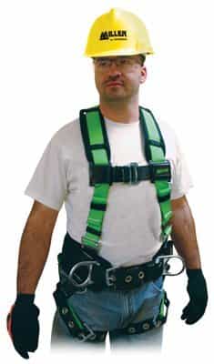 Universal Green Polyester Contractor Harness