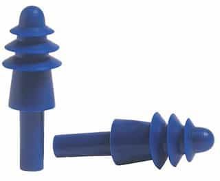 Howard Leight 27 db Blue Uncorded AirSoft Reusable Earplugs