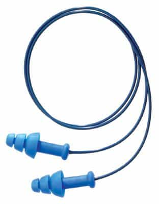 Corded Detectable Tripple Flange EarPlugs
