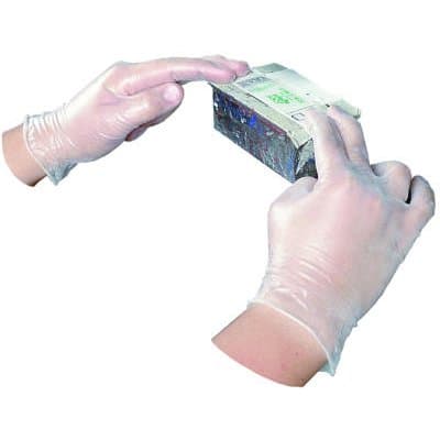 Large, 100 Count General Purpose Disposable Vinyl Powdered Gloves