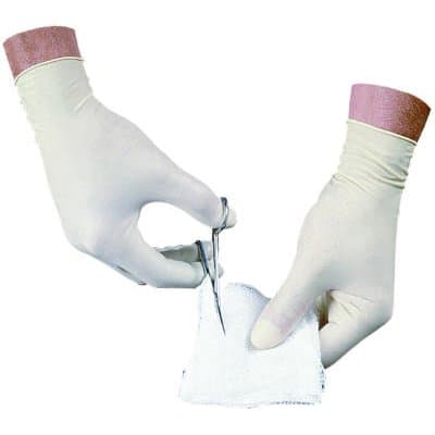 Medium, 100 Count Non Sterile Disposable Latex Powder Free Exam Gloves
