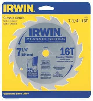 Irwin 8" 24 Teeth Carbide Master Sprint Saw Blade