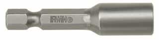 Irwin 1/4"X1-7/8" Tool Steel Magnetic Nutsetter