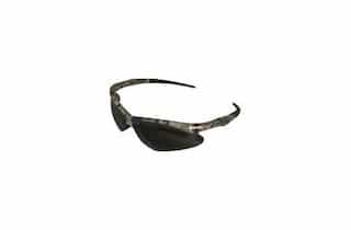 Jackson Tools V30 Nemesis Safety Glasses Camo Frame w/ Smoke Anti-Fog Lenses