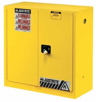 30 Gallon Yellow Safety Cabinets For Flammables