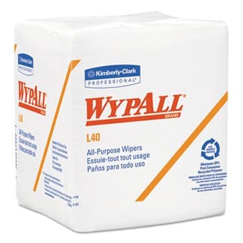 Kimberly-Clark Professional Wypall L40 1/4-Fold Wipers