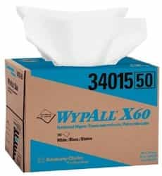 Kimberly-Clark WypAll X60 Wipes 12.5" X 16.8"