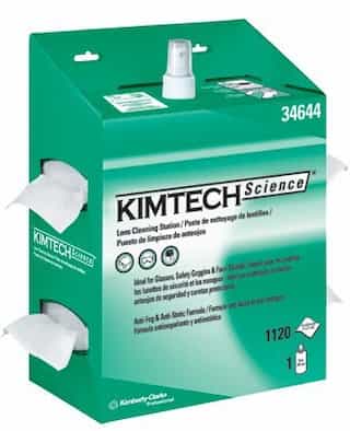 Kimberly-Clark Kimtech Science Kimwipes Lens Cleaning Stations