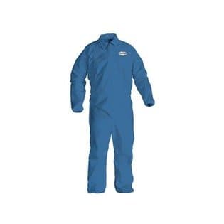 Kimberly-Clark A60 Blue Bloodborne Pathogen &amp; Chemical Protection Coverall, 2XL