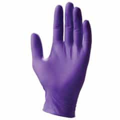 Kimberly-Clark Medium Purple Disposable Nitrile Exam Gloves