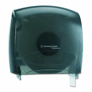 Kimberly-Clark Smoke and Gray Colored, IN-SIGHT JRT Jr. Tissue Dispenser-10.6 x 5.5 x 10.8