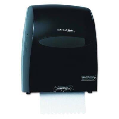 Sanitouch Smoke-Colored Hard Roll Towel Dispenser