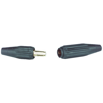 QUIK-TRIK Cable Connector For Use With Cables 1/0 & 2/0, Black