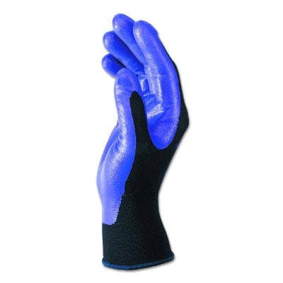 Purple, Medium #8 KLEENGUARD G40 Foam Coated Nitrile/Nylon Gloves-Pair