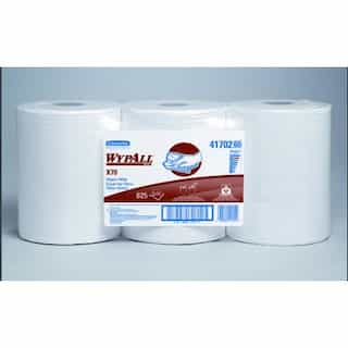 Kimberly-Clark White, 275 Count Centerpull Roll WYPALL X70 Wipers-9.8 x 13.4