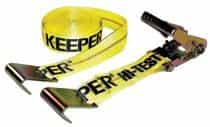 Keeper Ratchet Tie Down 2X27-in 10,000 Pounds With Flat Hook Ends