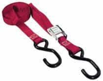 Keeper Cambuckle Tie-Down Straps with Steel Hooks