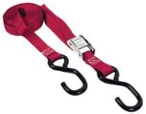 Keeper Cambuckle Tie-Down Straps with Steel Hooks