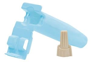 King Innovation DryConn Direct Bury Strain Relief Silicone Tube w/ Tan Wing Nut