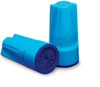 DryConn Waterproof Wire Connectors, Aqua/Blue, Pack of 15