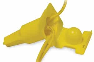 King Innovation DryConn Direct Bury Yellow Twist-On w/Strain Relief