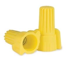 Contractor Choice Yellow Winged Wire Connectors, 35,000 pc. Drum