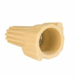 Contractor Choice Tan Winged Wire Connectors, 30,000 pc. Drum