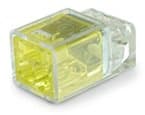 King Innovation Contractor Choice 2-Port Push-In Wire Connector, Yellow