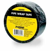 King Innovation 100-ft Pipe Wrap Tape, Black