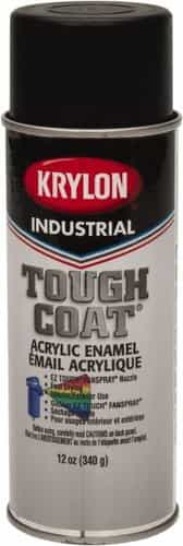 Krylon 12 oz Max-Flat Black Tough Coat Acrylic Enamel