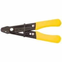 Wire Stripper-Cutter - Solid and Stranded Wire with Spring