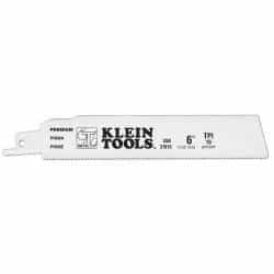 Klein Tools 6'' Premium Reciprocating Saw Blade, 18 TPI, 5-pk