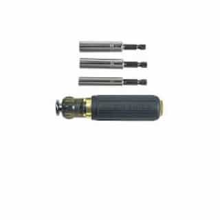 Screwdriver with Switch Drive Handle and 2" Power Nut Drivers