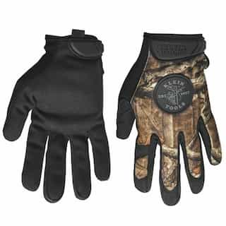 Klein Tools Journeyman Camouflage Gloves, size M