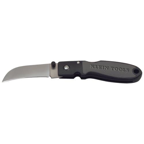 Klein Tools Lightweight Lockback Knife, 2-3/8'' Sheepfoot Blade