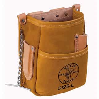 Klein Tools 5-Pocket Tool Pouch - Leather