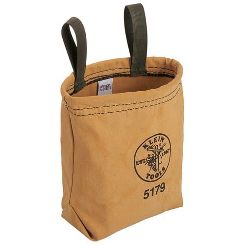 Klein Tools Water-Repellant Canvas Pouch - Snap